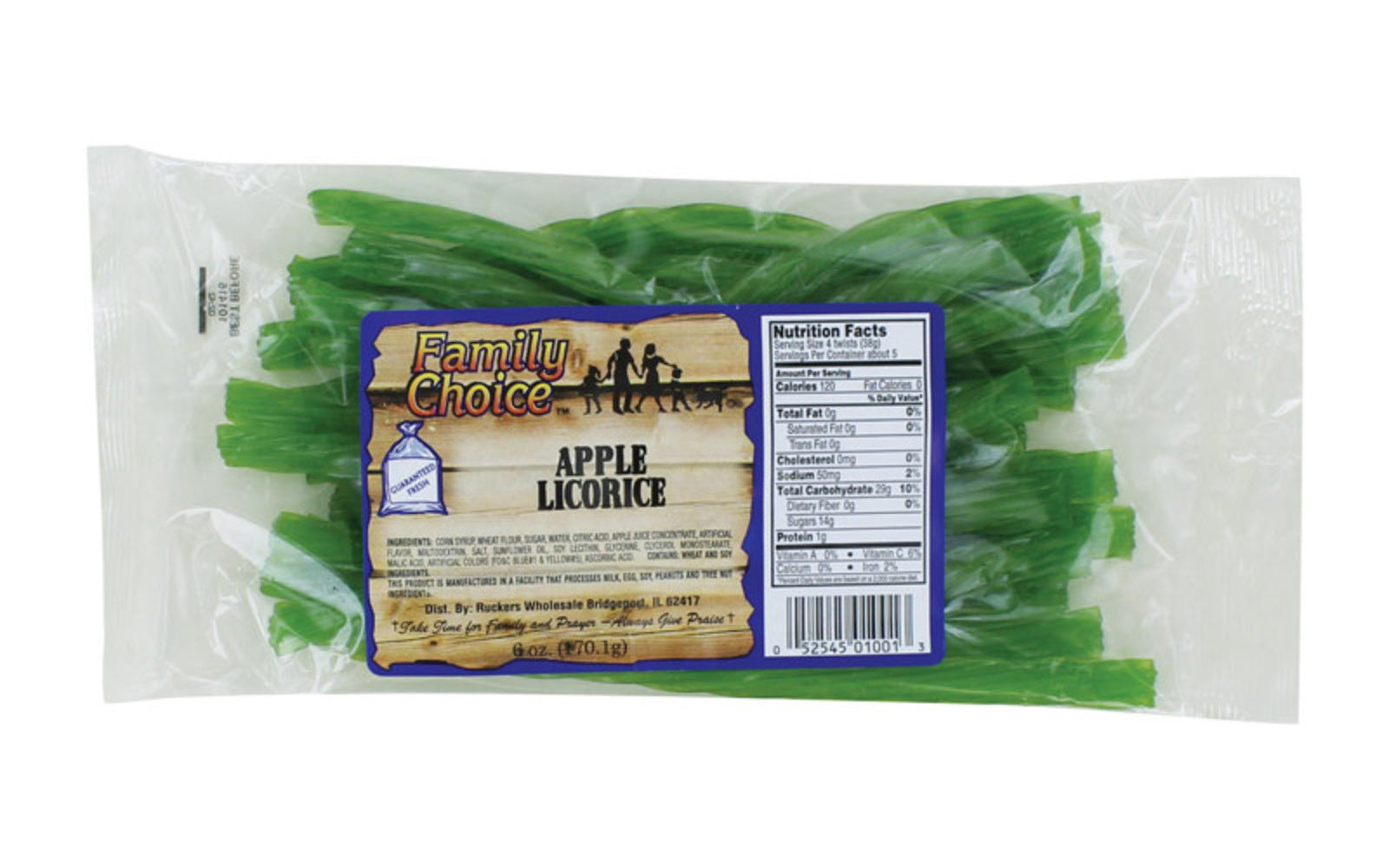 APPLE LICORICE 6 OZ