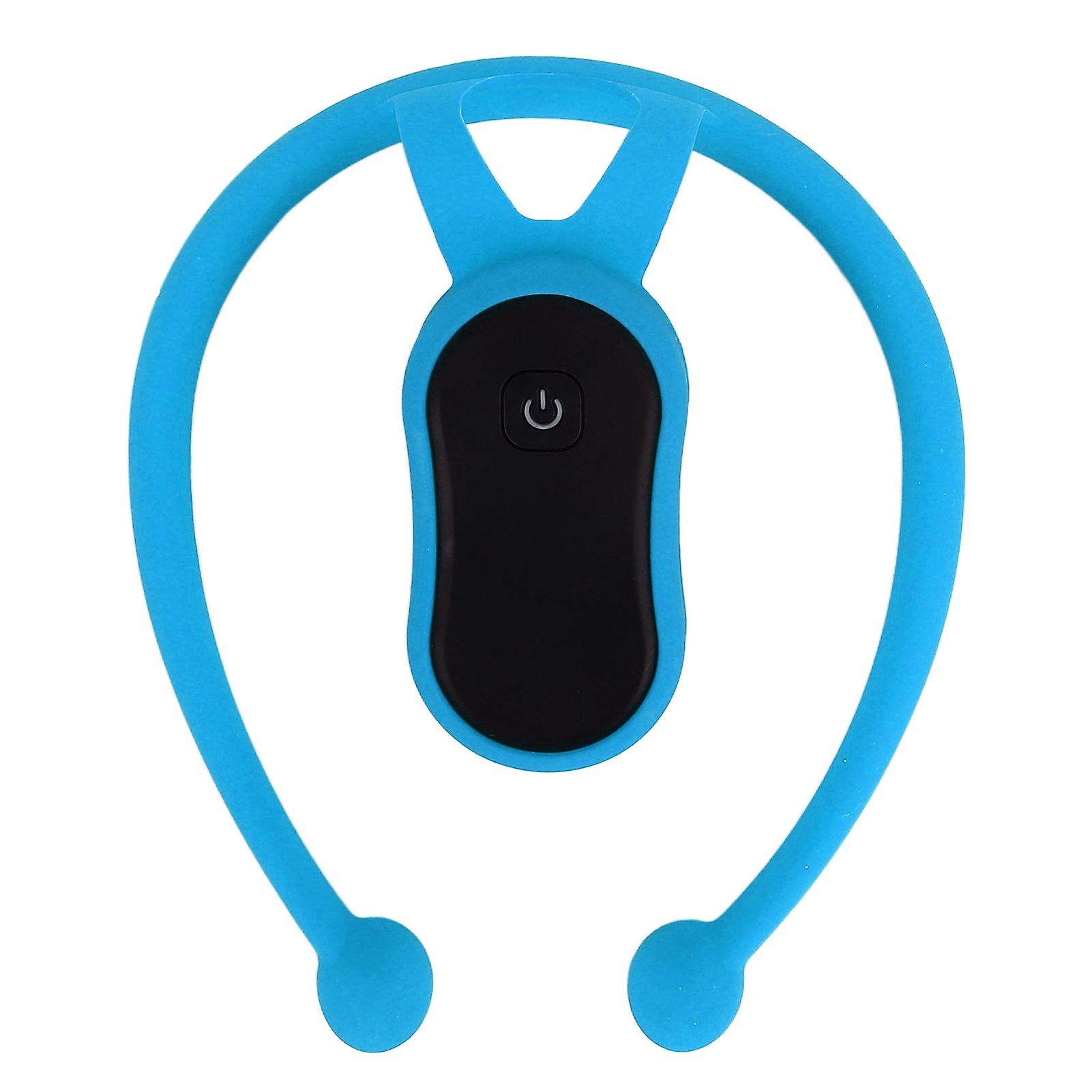 Intelligent Posture Corrector Vibration Reminder Automatic Memory Function Lightweight Posture Trainer For Work Study Blue