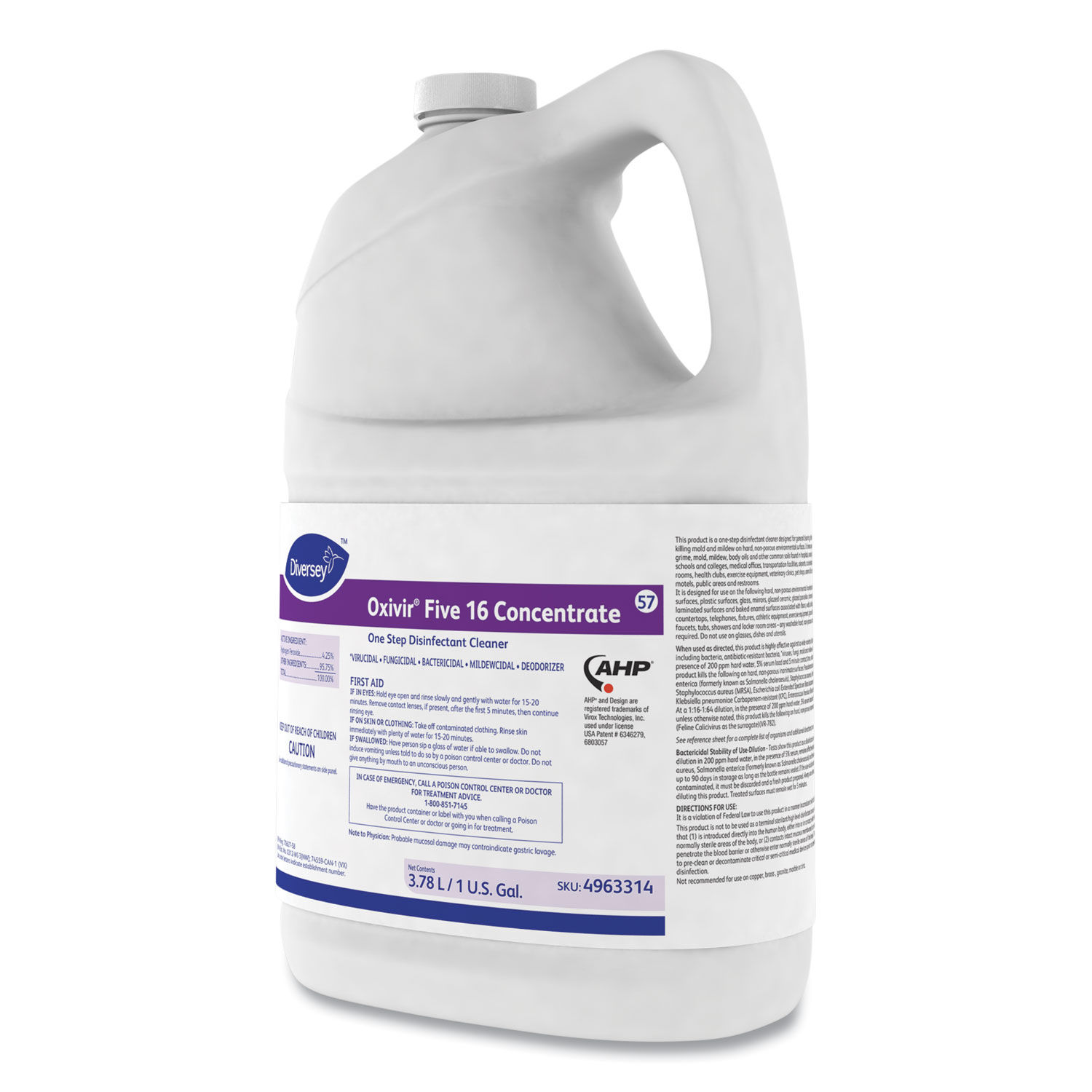 Five 16 One-Step Disinfectant Cleaner by Oxivirandreg; DVO4963314