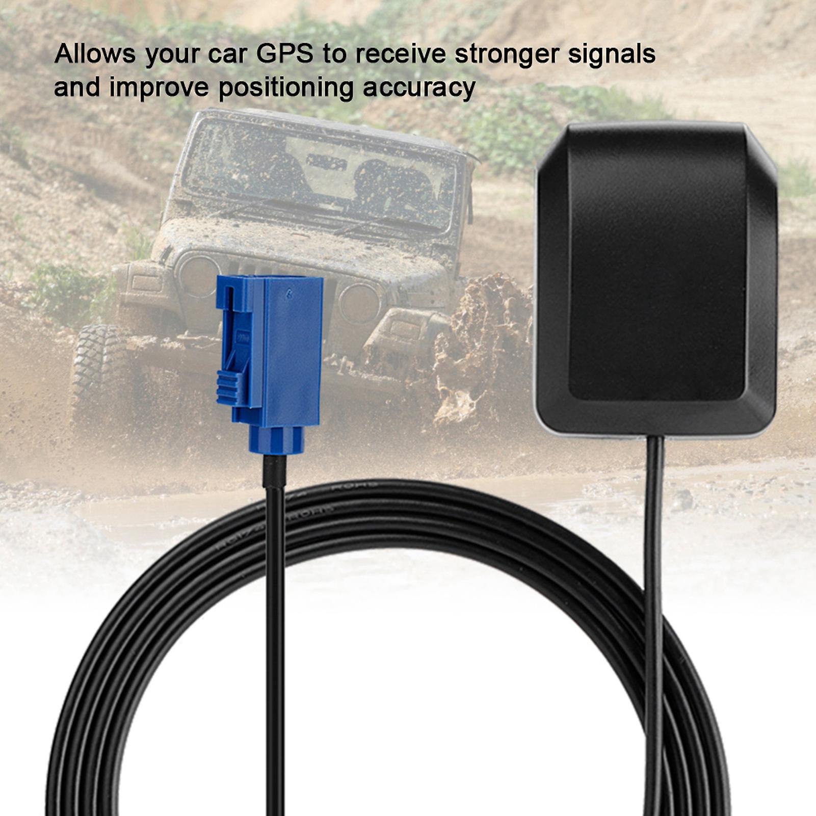 Car Gps Antenna Aerial Adapter Fraka Plug 2.94m Rg174 Cable 1575.42mhz