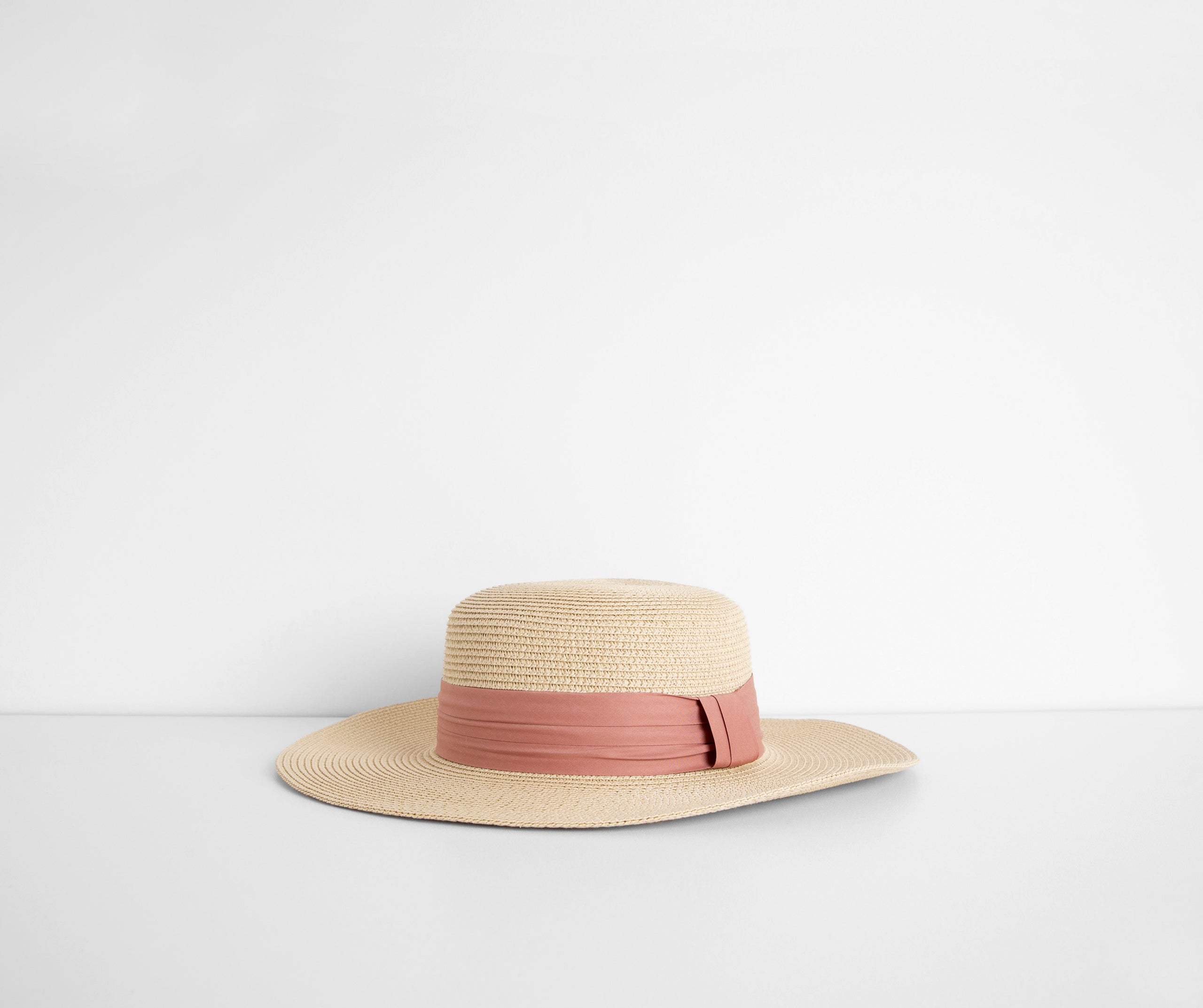 Spending Life In The Sun Straw Boater Hat