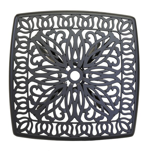 Havenside Home Saybrook Cast Aluminum End Table