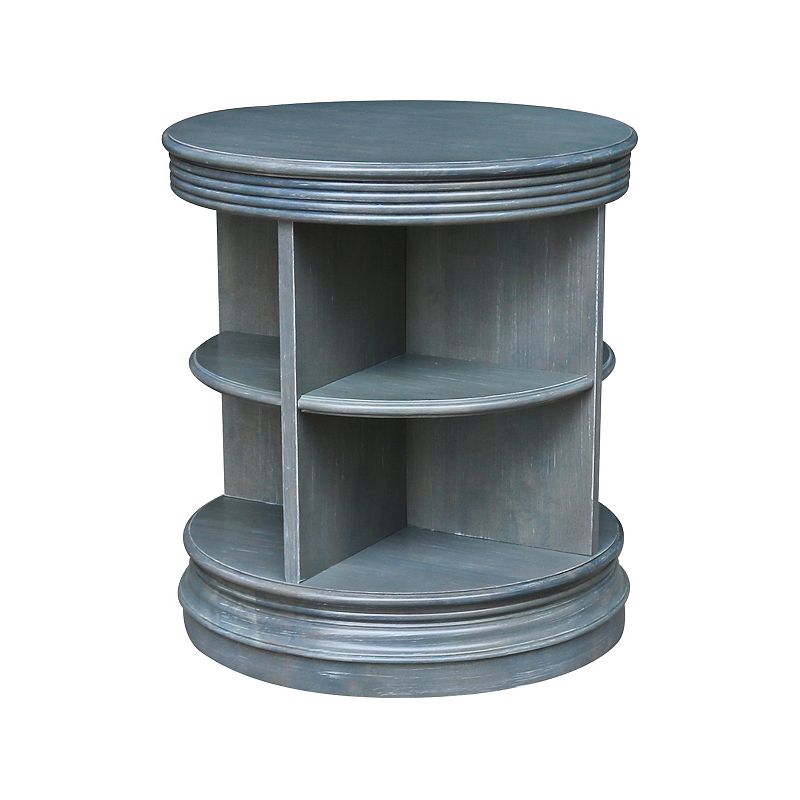 International Concepts Library Round End Table