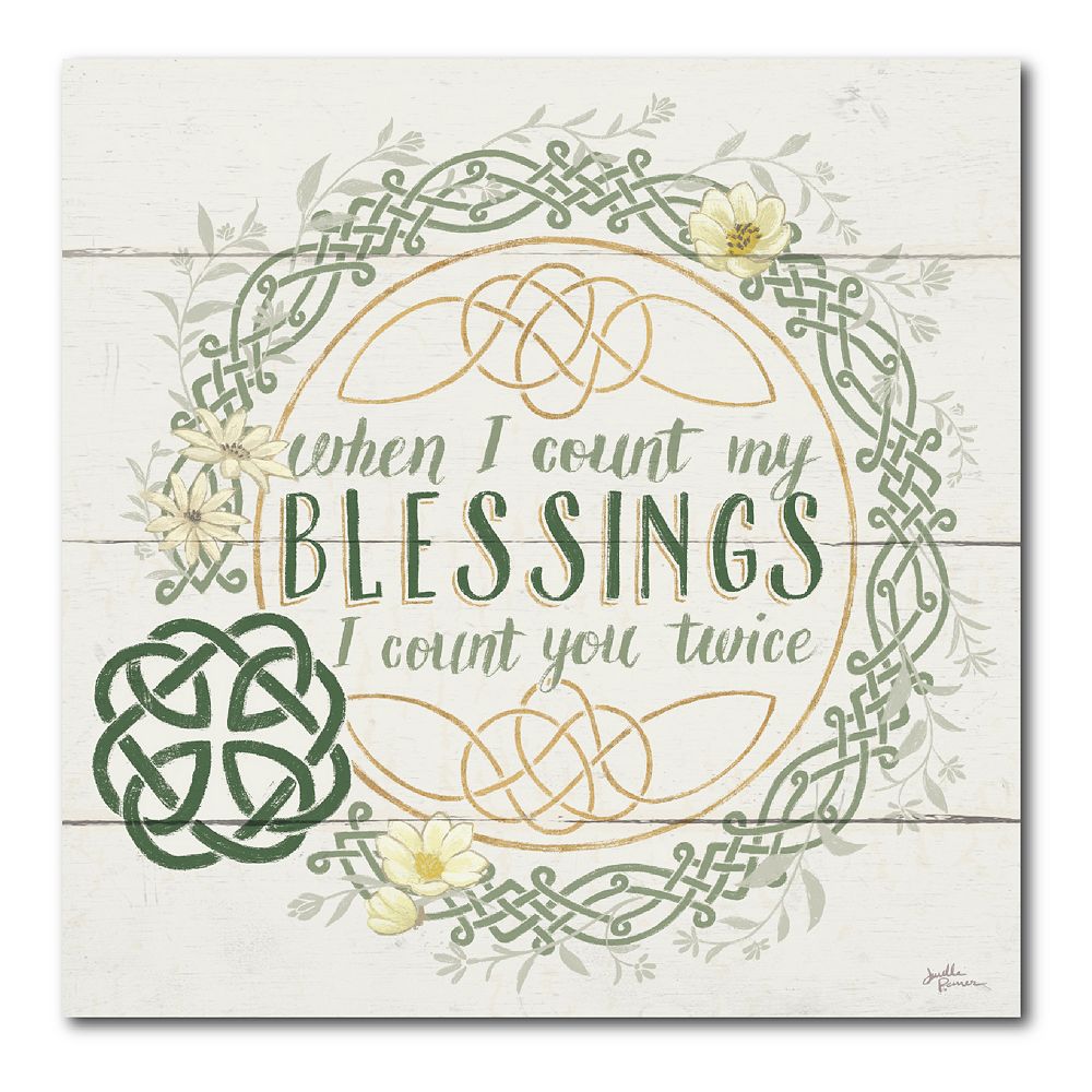 COURTSIDE MARKET Irish Blessing II Canvas Wall Art