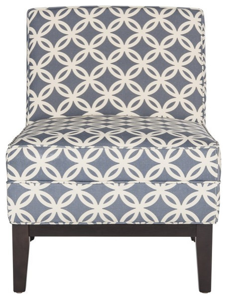 Mandy Chair Blue/Grey   Modern   Armchairs And Accent Chairs   by Virgil Stanis Design  Houzz