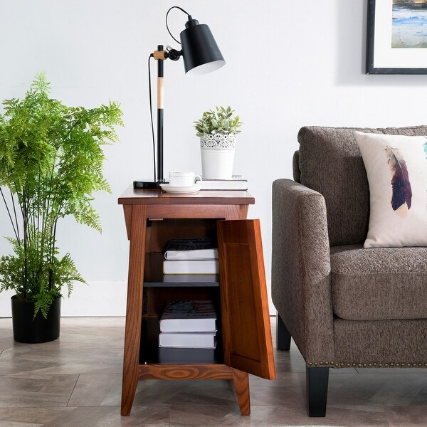 Leick Home Mission Cabinet End Table