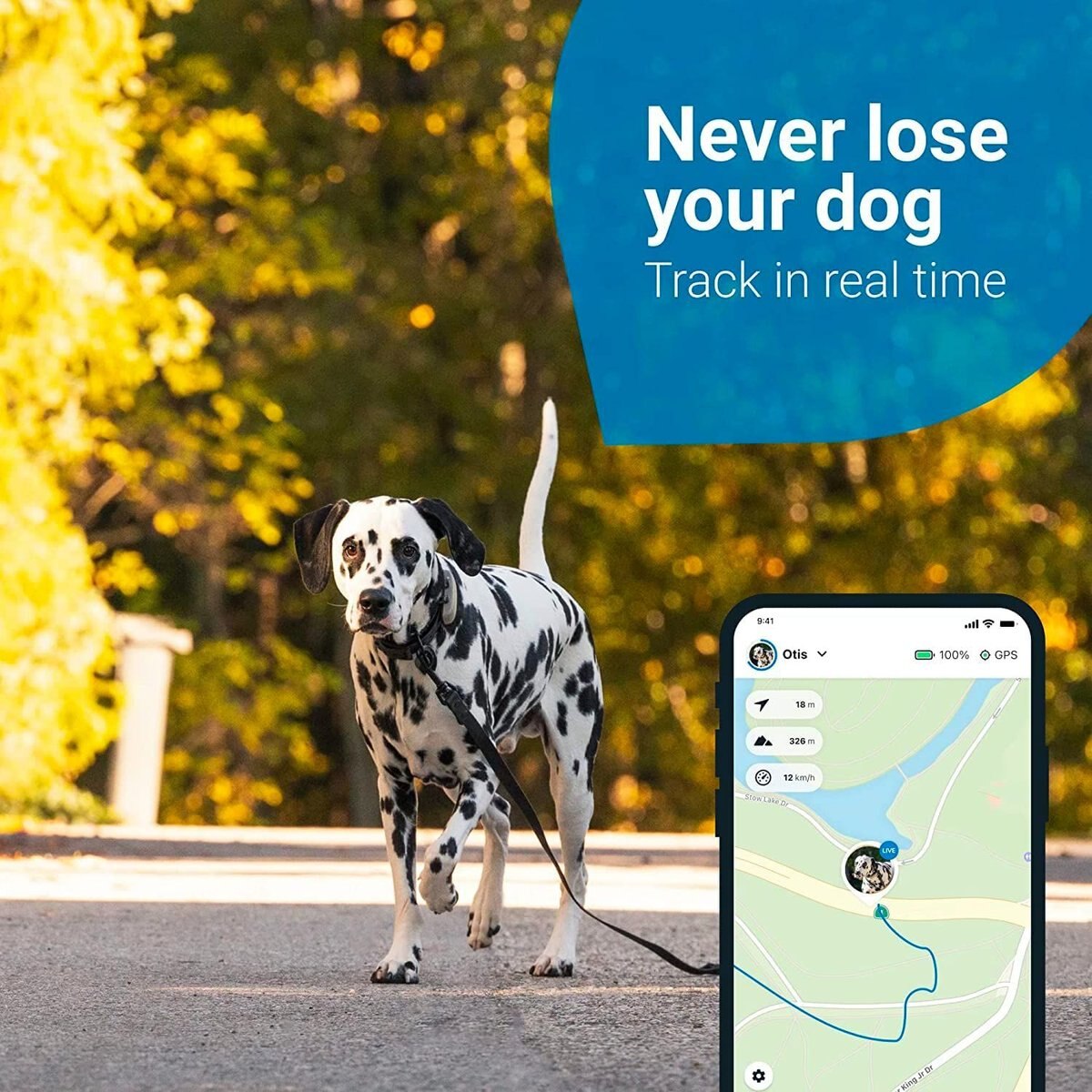 Tractive Dog and Cat GPS Tracker