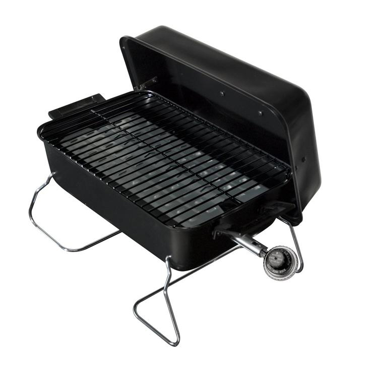 CharBroil 11000BTU 187sq in Portable Gas Grill  Black