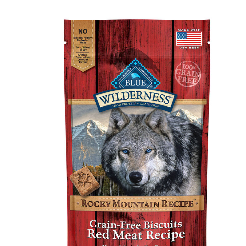 Wilderness Rocky Mountain Grain-Free Biscuits Red Meat Recipe 8oz