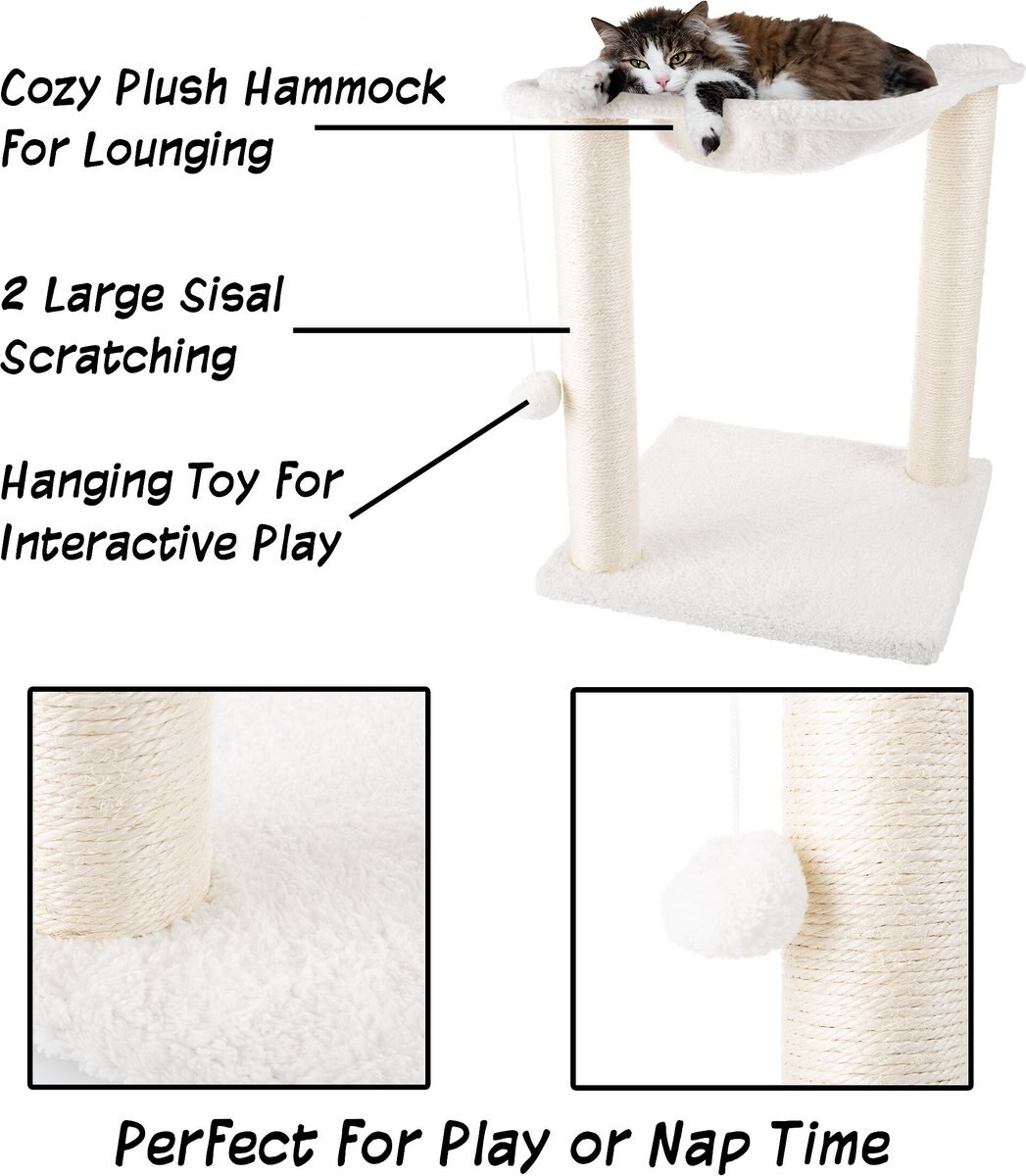 Pet Adobe 19-in Sisal Cat Tree and Condo