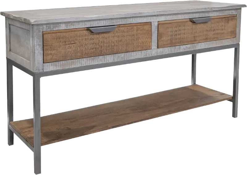 Mita Natural Mango Sofa Table