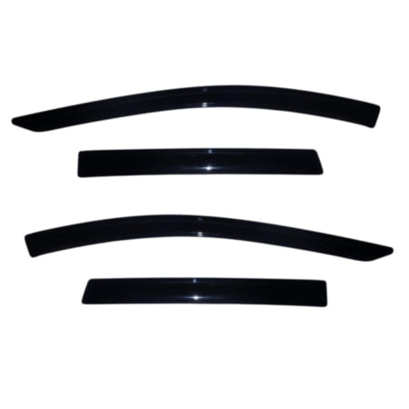 Auto Ventshade (AVS) Ventvisor® Deflector 4 pc.; Smoke Fits 2017 Ford Escape