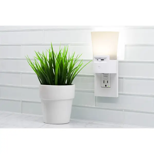 Jasco UltraBrite LED Dimmable Sconce Night Light