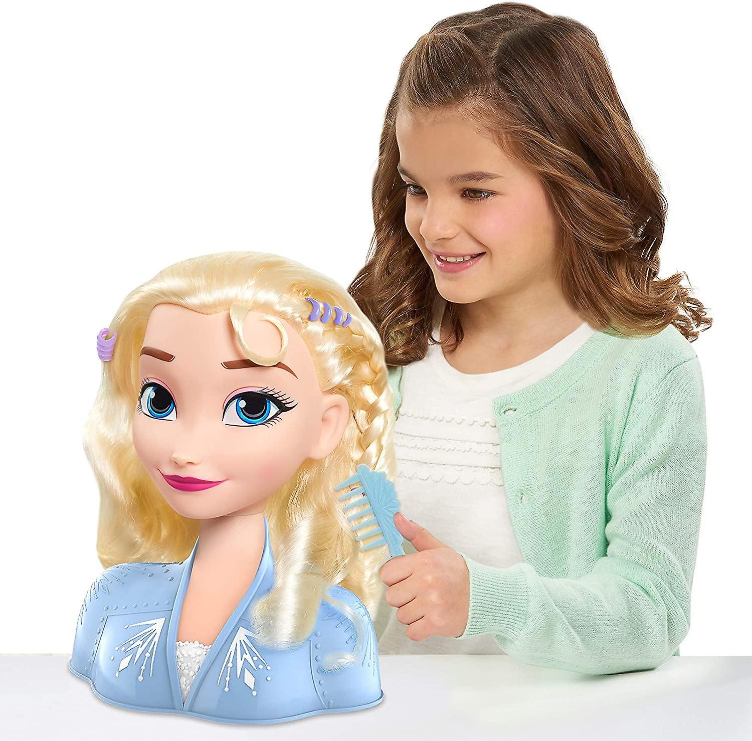 Disney Frozen Frost 2 Elsa Styling Head Doll Docka