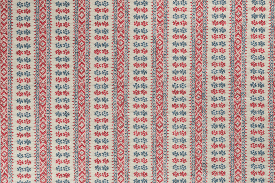 Susan Deliss, Patmos in Red/Indigo/Antique