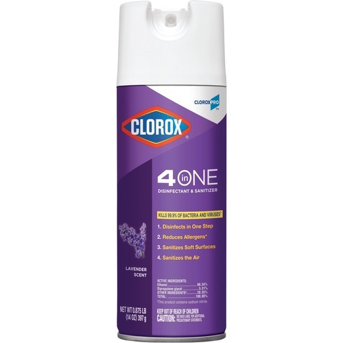 Clorox 4in1 Lavender Disinfectant Sanitizer  CLO32512