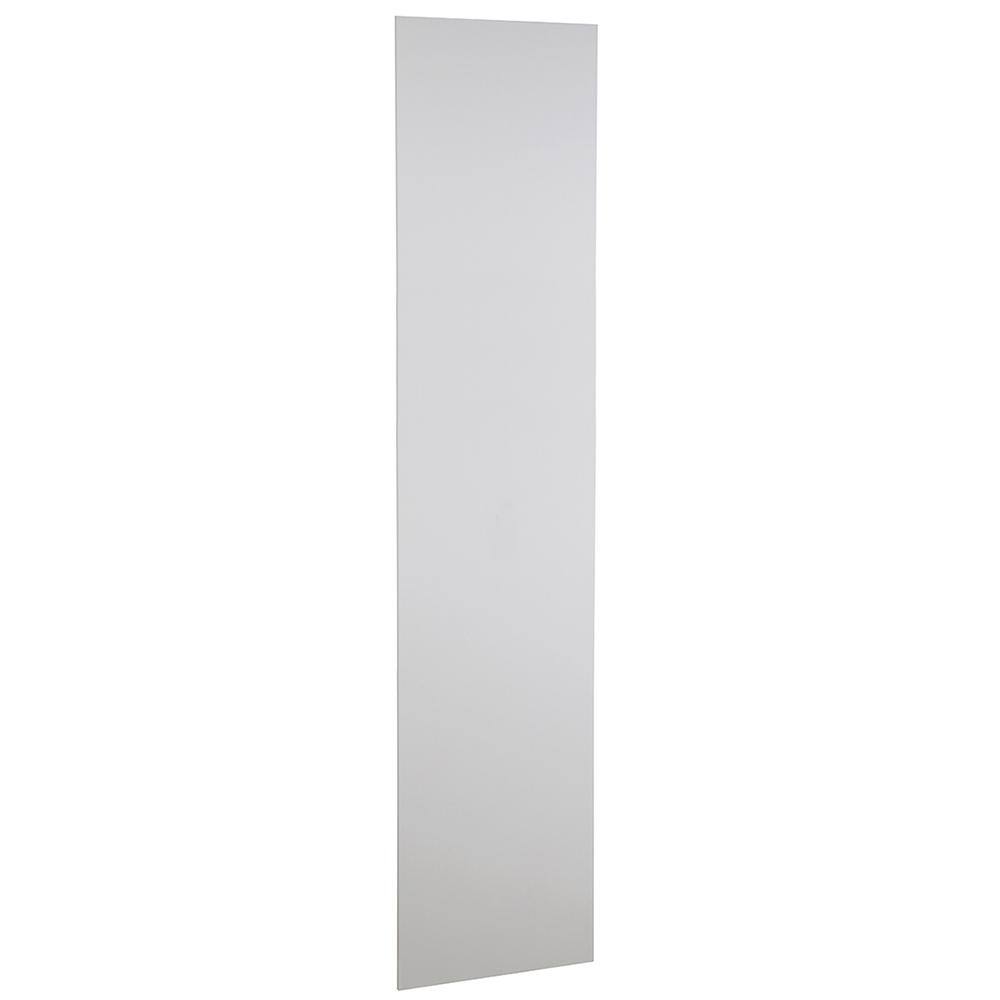 Hampton Bay 23.76x96x0.51 in. Pantry End Panel in White KA2496E-WH