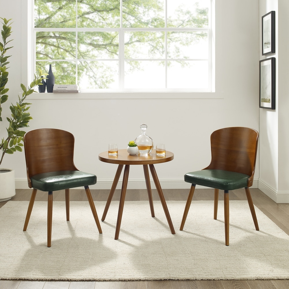 Corvus Calvados Mid century Modern Dining Chairs (Set of 2)