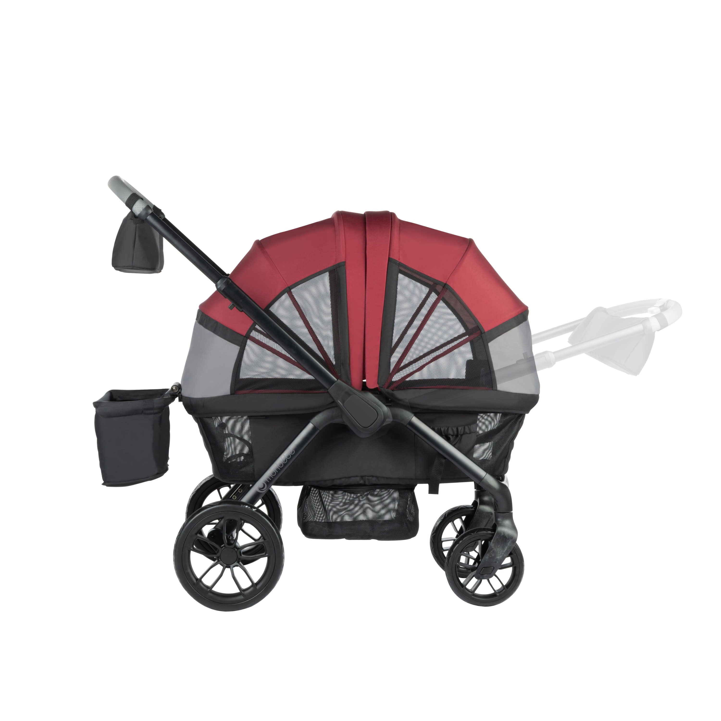 Monbébé Everyday Outings Wagon Stroller, Cardinal Red