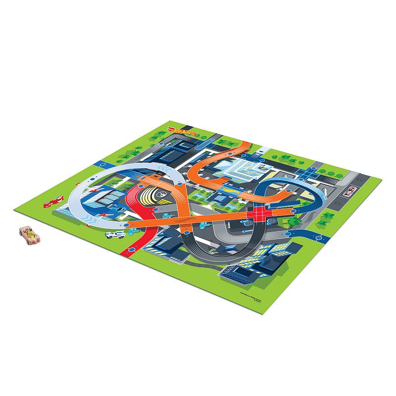 Hot Wheels Megamat Roads Play Mat with Toy