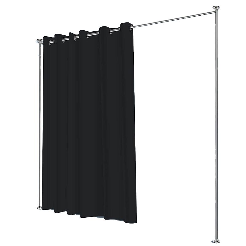 Zenfinit Curtain Divider Stand - Freestanding Vertical Tension Stand