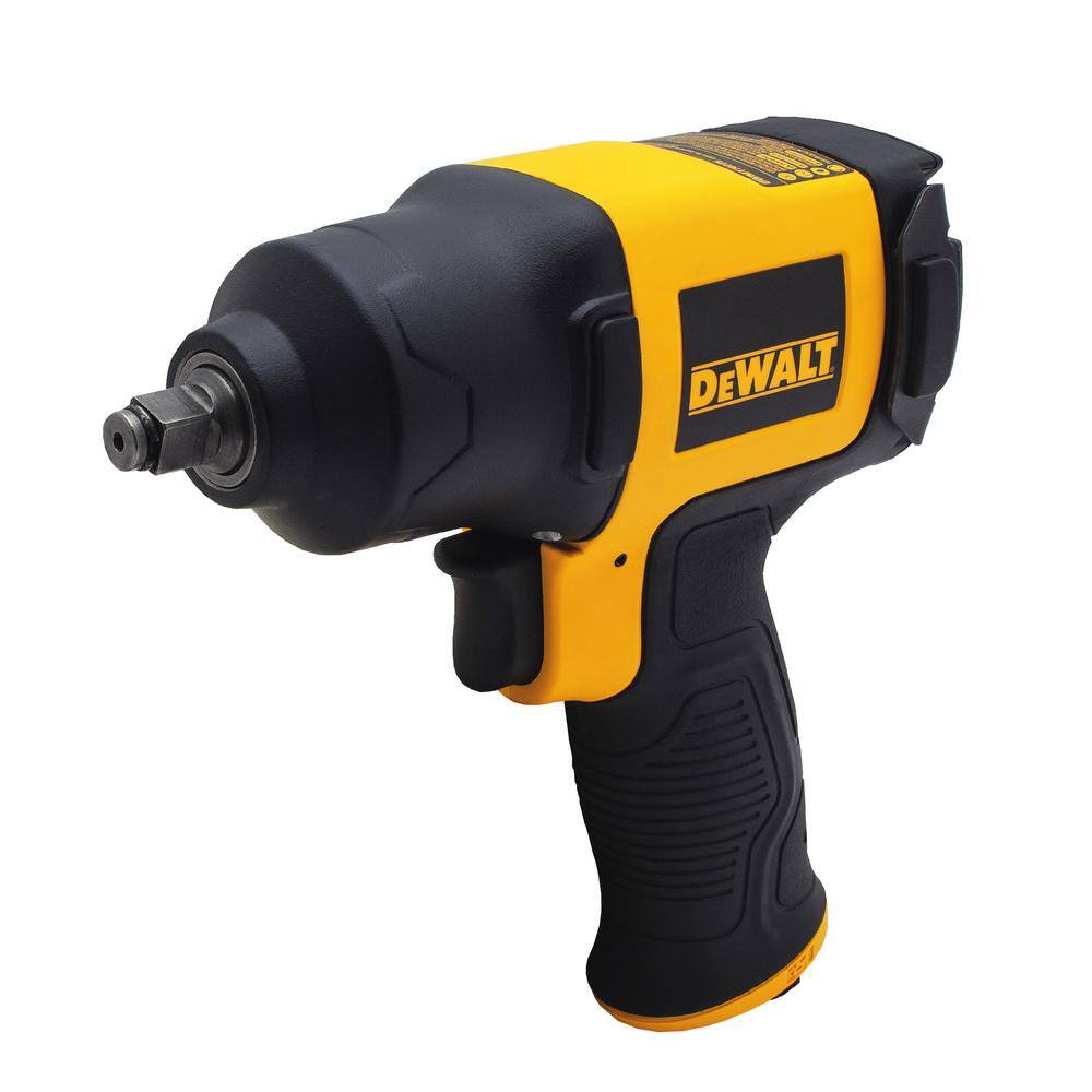 DW 38 in. Pneumatic Impact Wrench and 50 ft. x 14 in. Air Hose DWMT70775W1450D