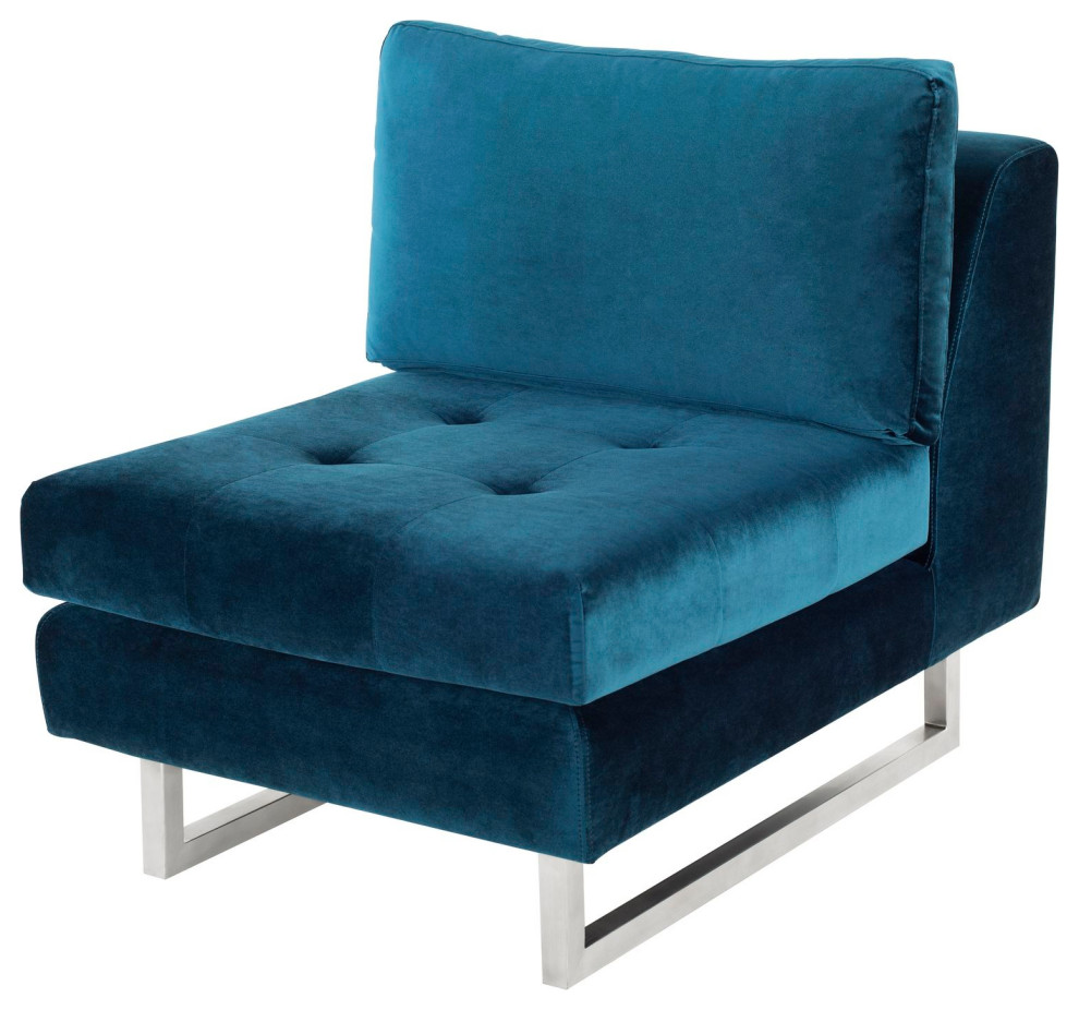 Nuevo Furniture Janis Seat Armless Sofa   Contemporary   Armchairs And Accent Chairs   by Unlimited Furniture Group  Houzz