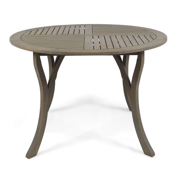 Versatile and Functional Outdoor Wood Dining Table