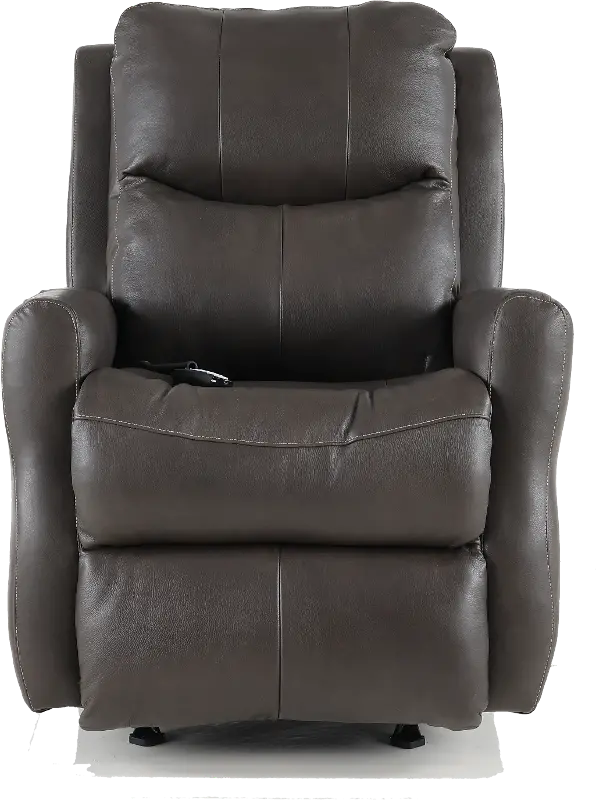 Jack Fossil SoCozi Leather-Match Rocking Power Recliner