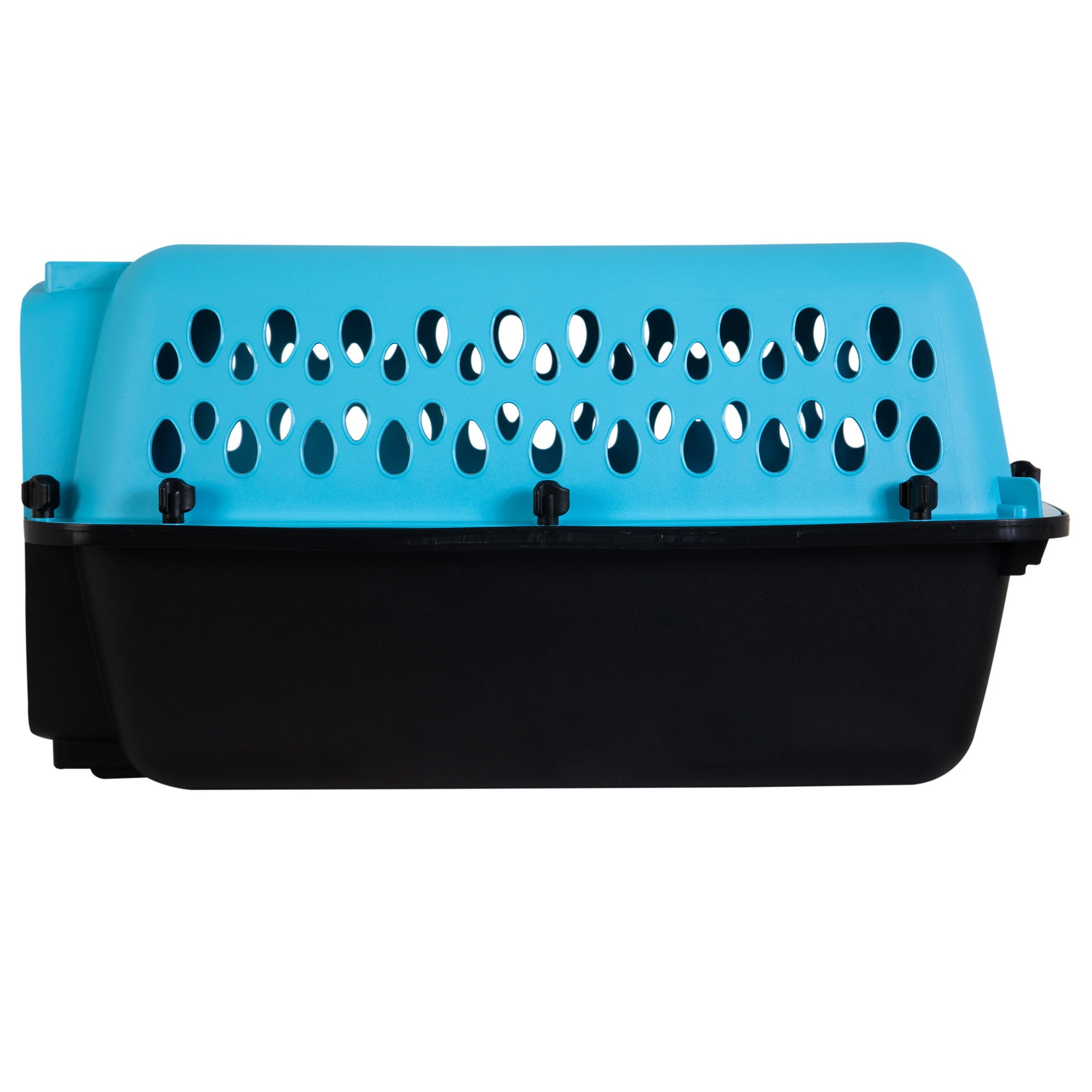 Petmate Porter Fashion Dog Kennel 19inch Length  Up to 10 lbs  Blue and Black