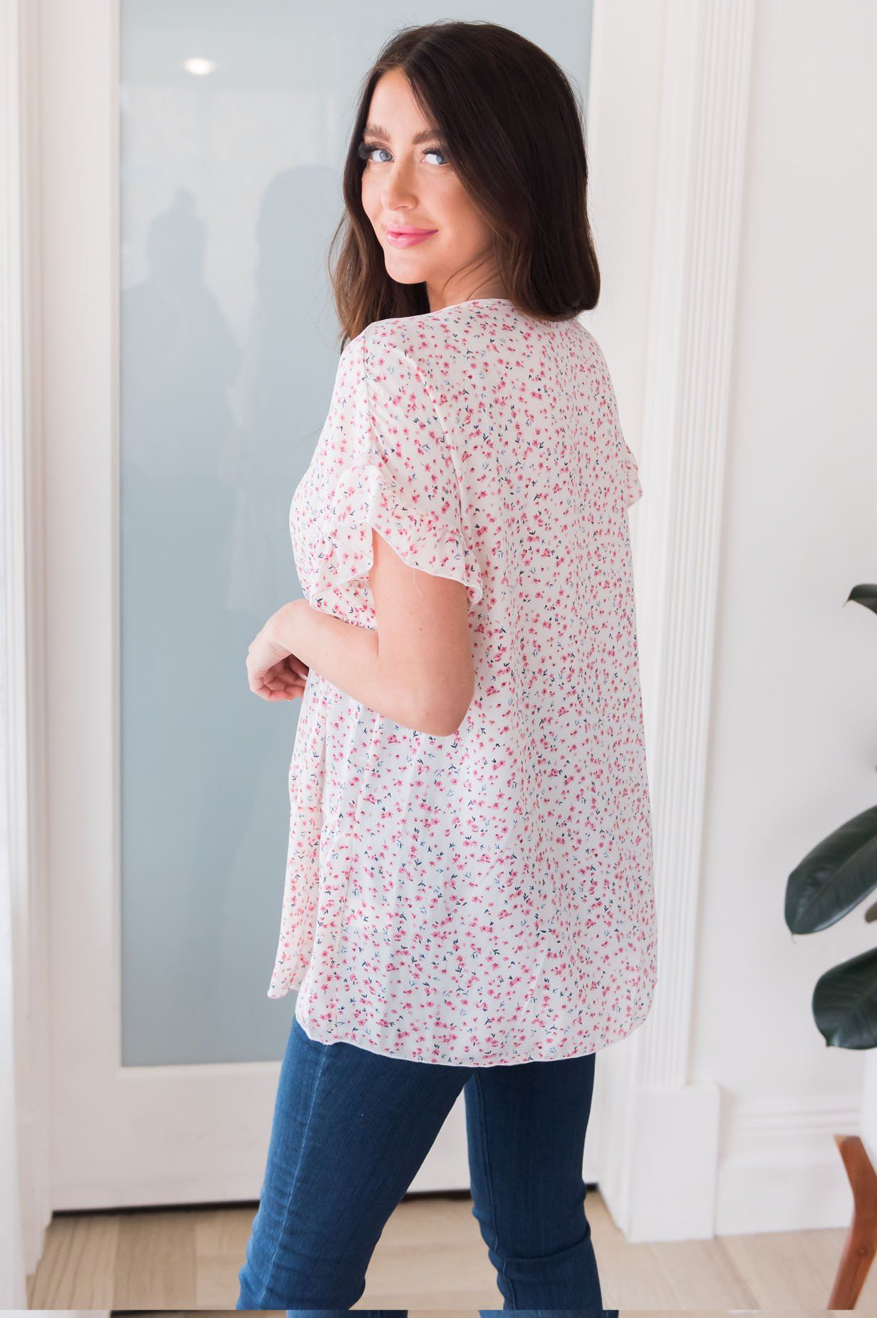 Sweet Success Floral Blouse