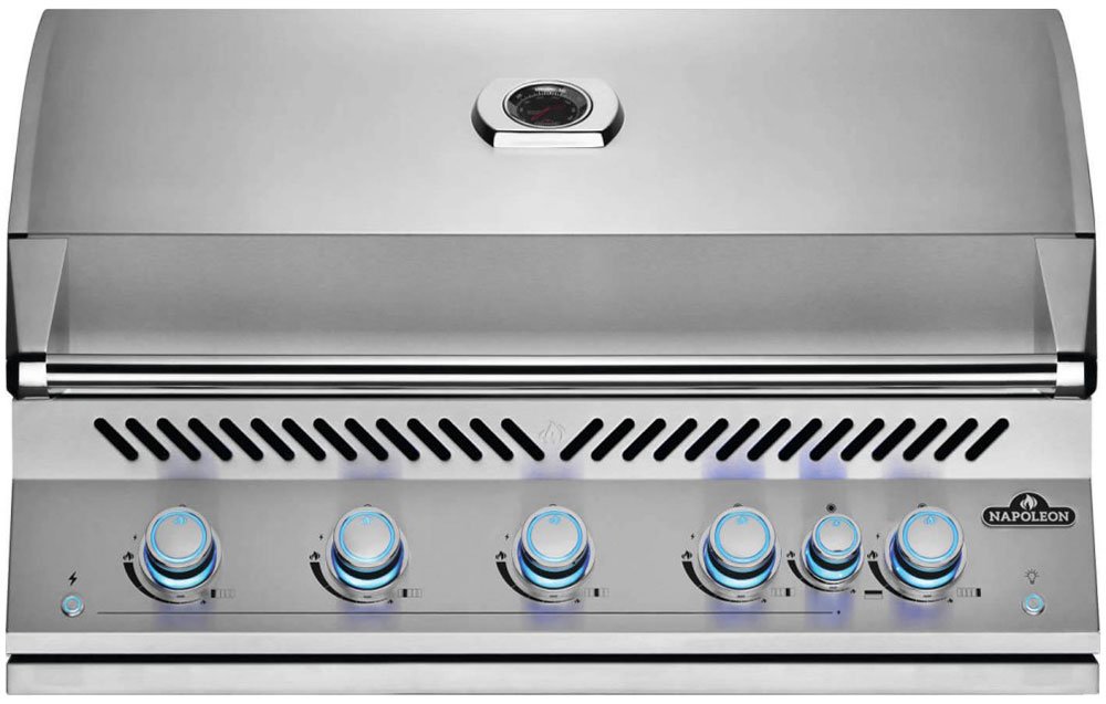 Napoleon 700 Series Built-In Liquid Propane Grill with Infrared Rear Burner in Stainless Steel