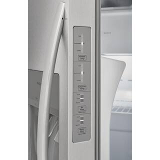 Frigidaire 33 in. 22.3 cu. ft. Side by Side Refrigerator in Stainless Steel Standard Depth FRSS2323AS