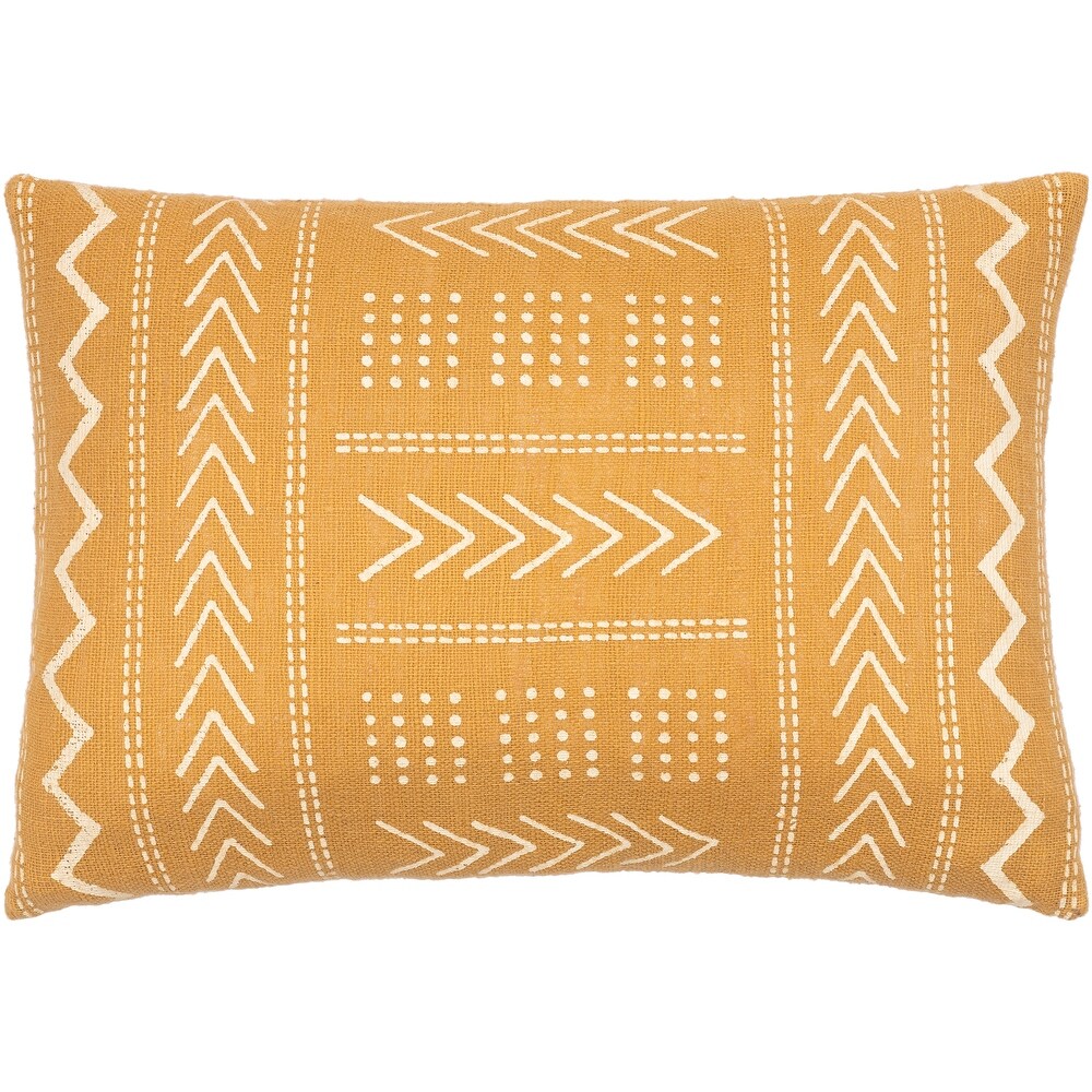 Kaiae Geometric Global Pattern Throw Pillow