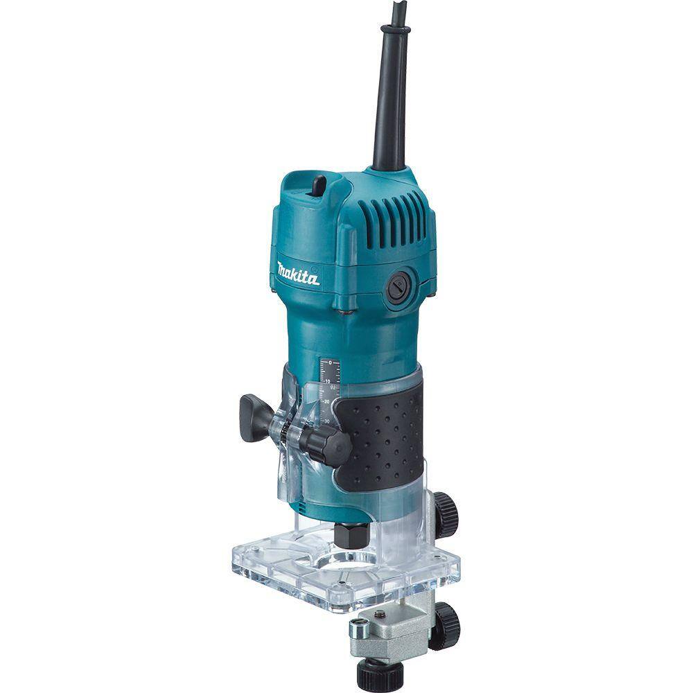 Makita 4 Amp 14 in. Fixed Base Laminate Trimmer 3709