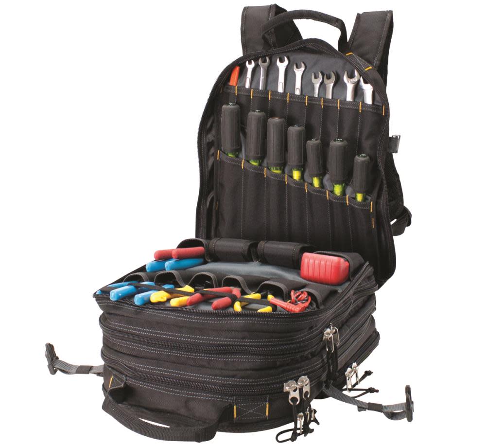 75 Pocket Heavy-Duty Tool Backpack