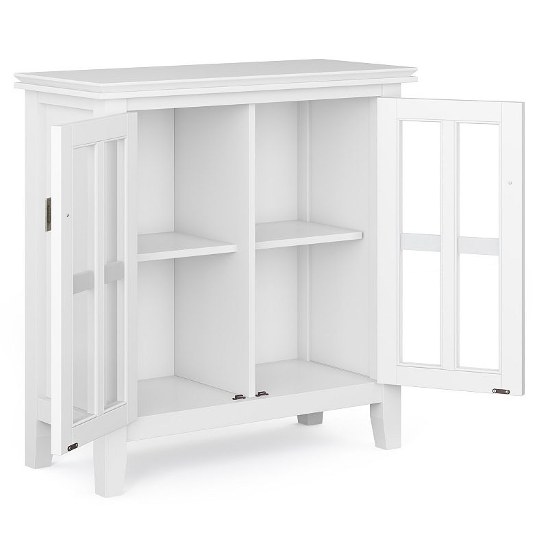 Simpli Home Artisan Contemporary Low Storage Cabinet