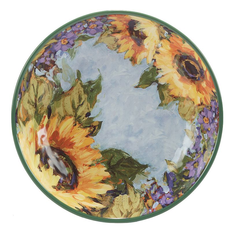 Certified International Sunflower Bouquet Serving / Pasta Bowl