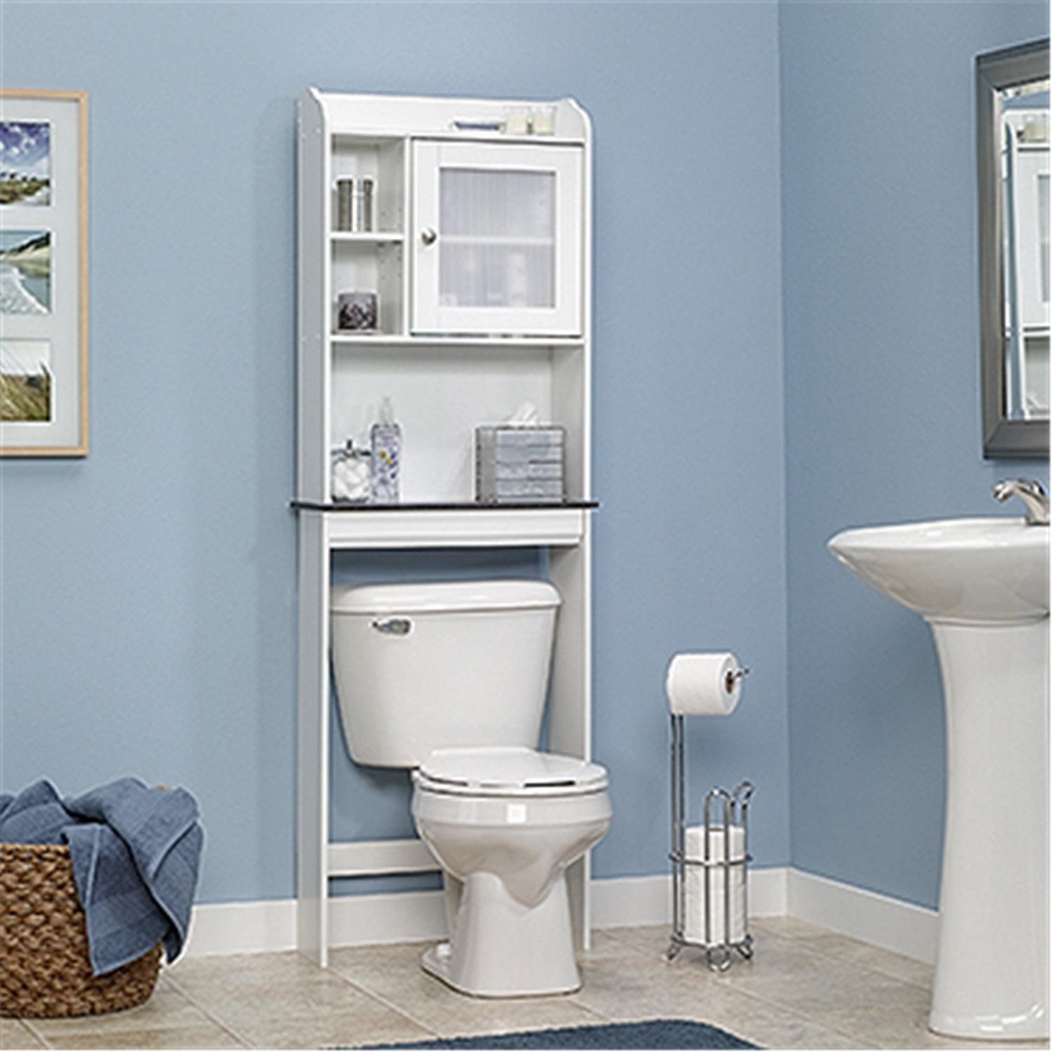 Over the Toilet Bathroom Storage， Space Saver， Sauder， White