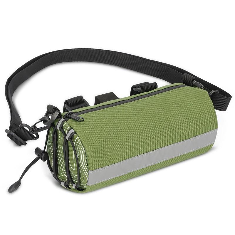 Travel Outdoor Cycling Bicycle Frame Tube Bags Waterproof Bike Handlebar Bag Portable Bicycle Handlebar Bag