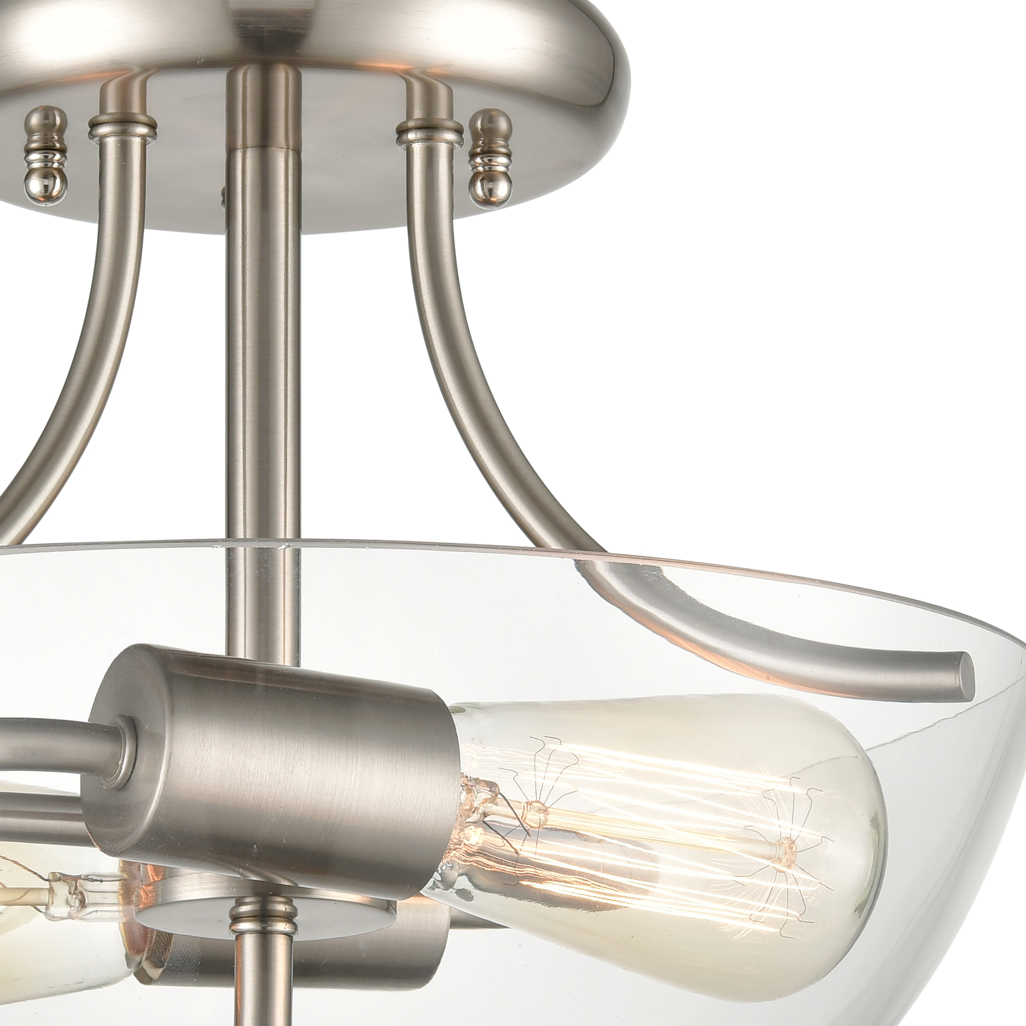 Astoria 2 Light Semi Flush Mount