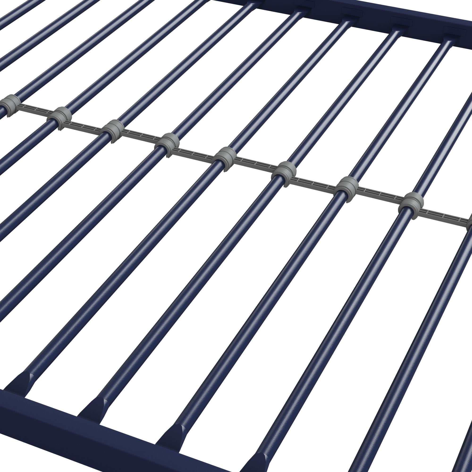 DHP Your Zone Twin Metal Bed, Multiple Colors, (Blue)