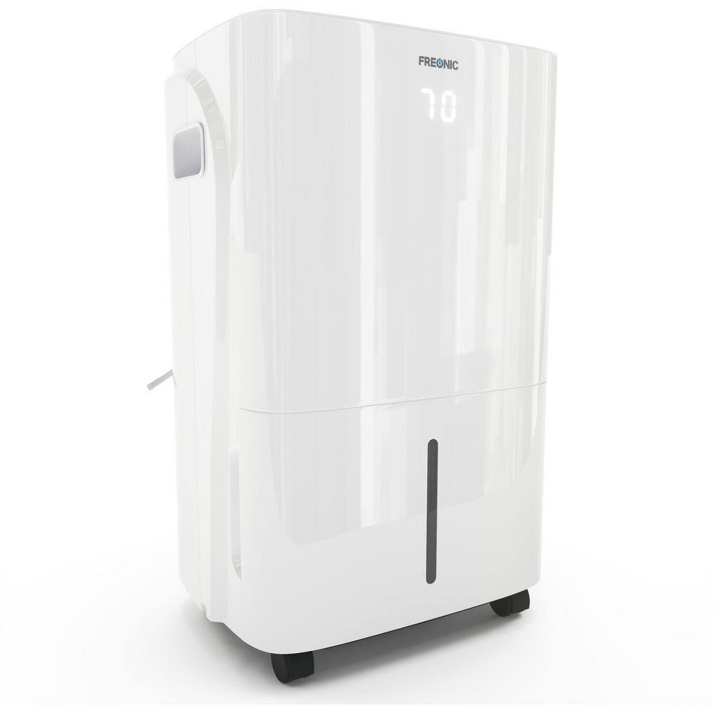 FREONIC Energy Star 16.9 pt. Up to 4500 sq.ft. Dehumidifier in. White With Internal Pump FHCD501PWG