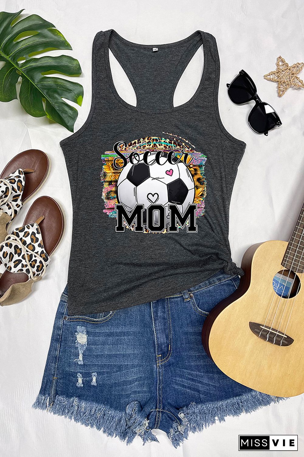 Soccer MOM Sleeveless Tank Top Wholesale