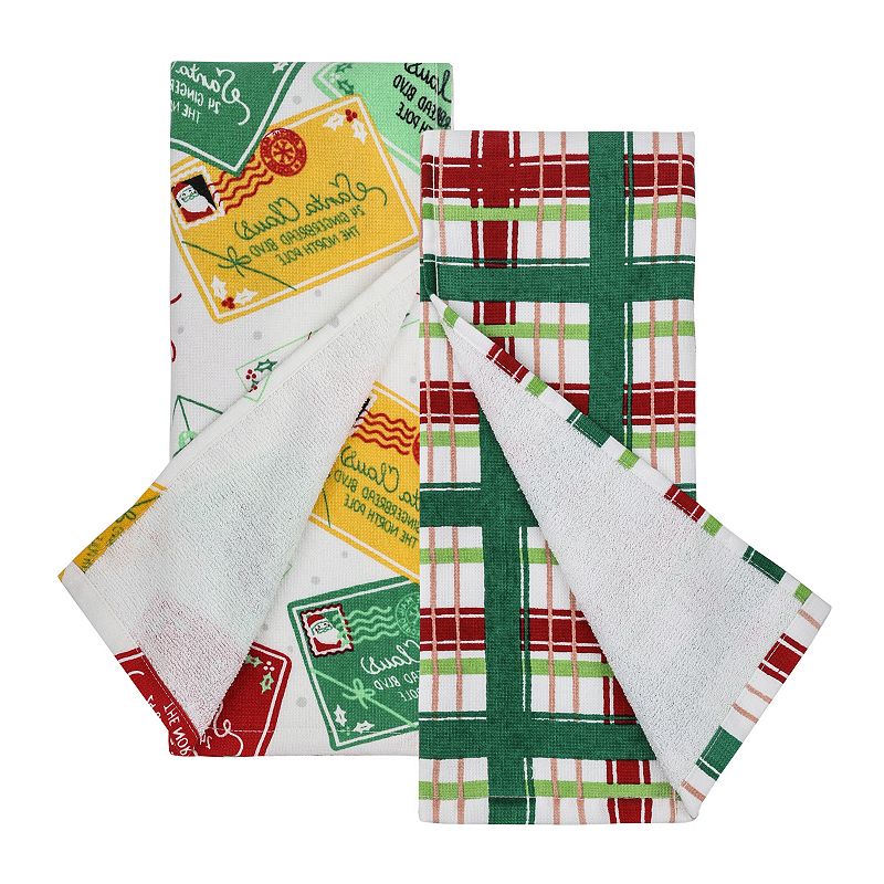 St. Nicholas Square? Letters to Santa Kitchen Towel 2-pk.