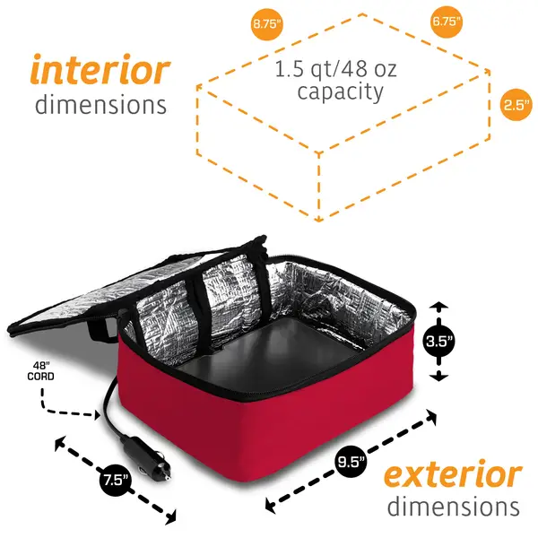 Hot Logic 120V Food Warming Casserole Tote