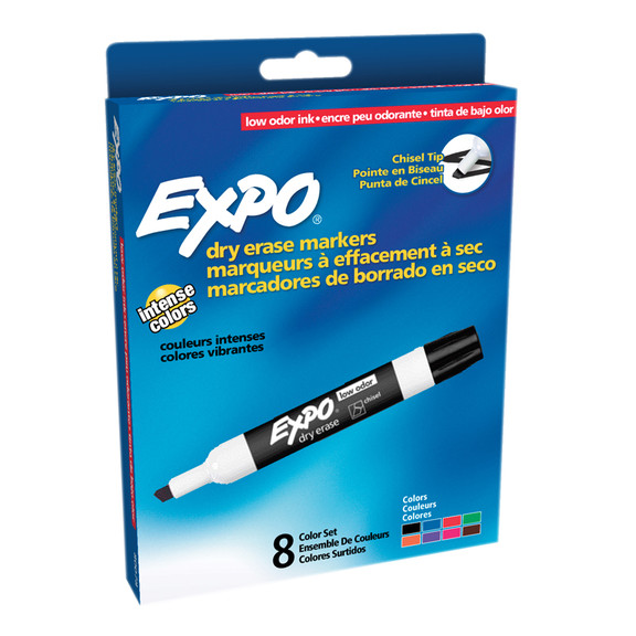 Sanford L.P. SAN80078 Marker Expo 2 Dry Erase 8 Co...