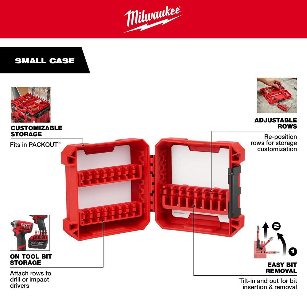 Milwaukee Customizable Small Case for Impact Driver Accessories 48-32-9920 from Milwaukee