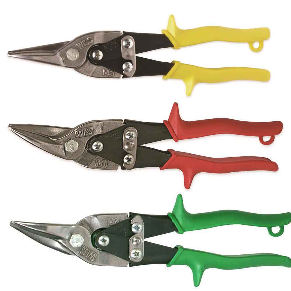 3pk Straight， Right， and Left Compound Action Snips