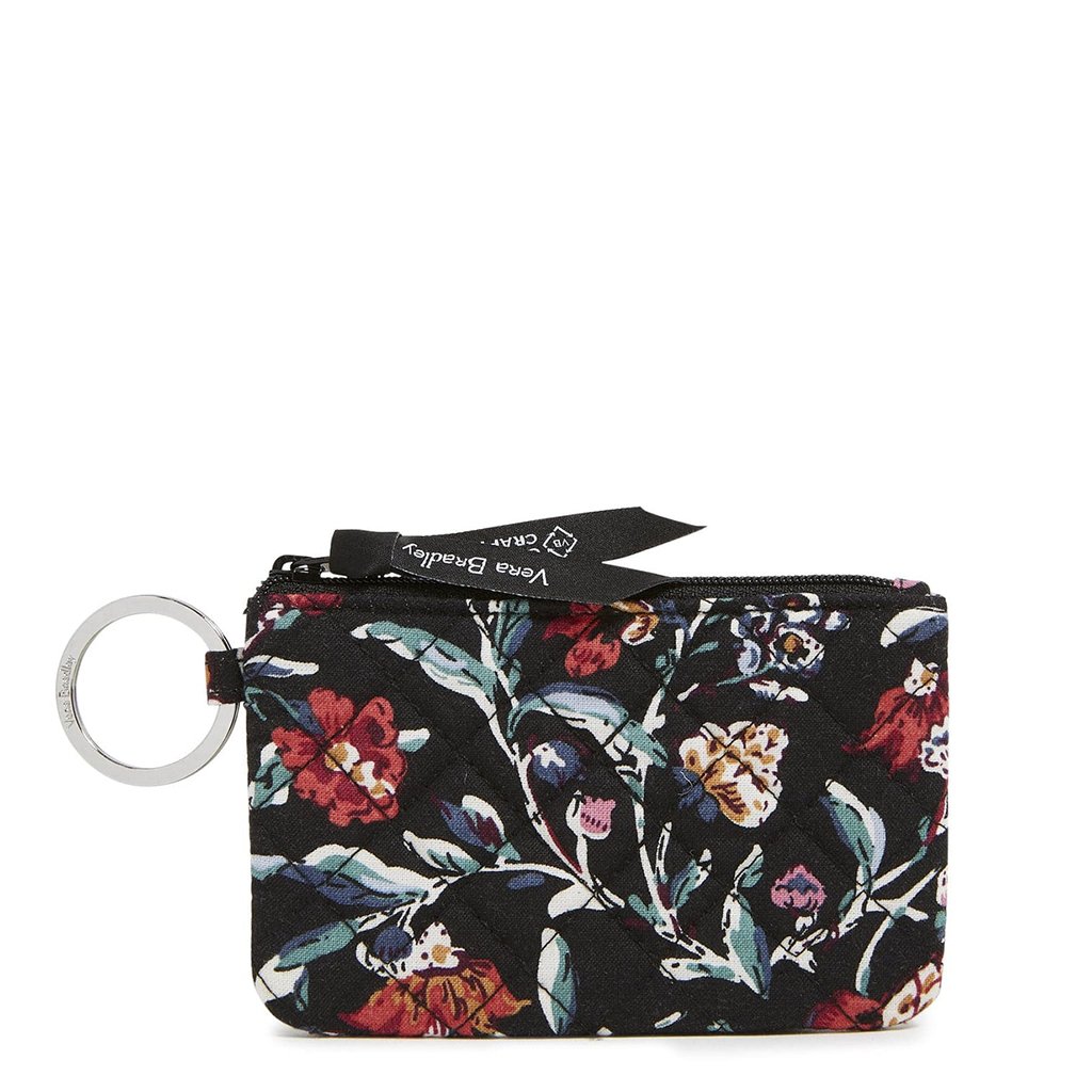 Vera Bradley  Zip ID Case in Perennials Noir